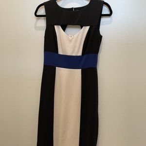 BCBG MaxAzria over the knee pencil dress - size XS